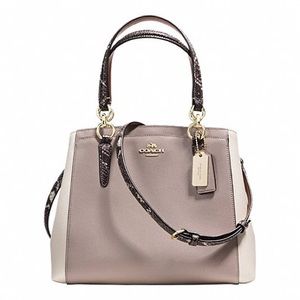 Coach Minetta exotic trim